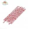 China 6mm/8mm mouth diameters options Grass jelly drinking paper straws with colorful wholesale