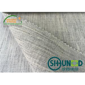 China canvas interlining fabric by 150cm width for men's suit （ hair interlining ) supplier