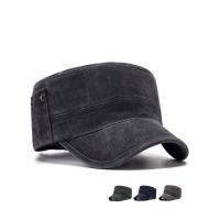 China Snap Washed Cotton Mens Military Cap Fashion Arrow Labelling Patterns Available on sale