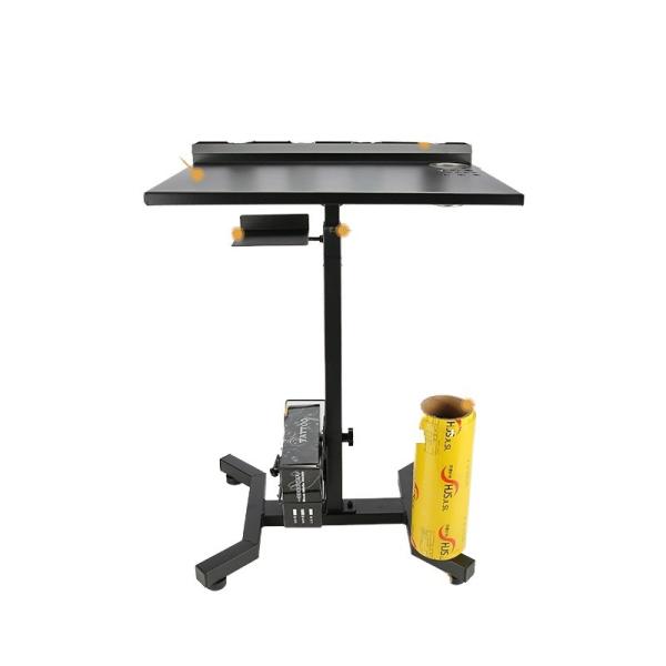 China Tableau de travail pour tatouage métallique réglable portable Chariot imperméable à l'eau Tableau de travail mobile multifonctionnel Support de maquillage permanent Accessoires supplier