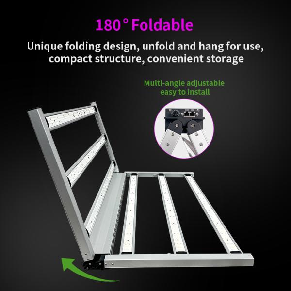 China Barres lumineuses de culture LED 650W EVO LM301H Full Spectrum pliables wholesale