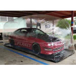 Transparent PVC Dustproof Inflatable Car Garage Tent