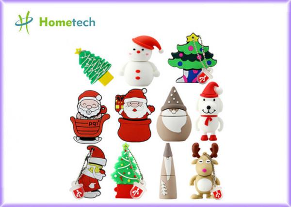 Genuine Christmas Gift Customized USB Flash Drive 64GB High Speed