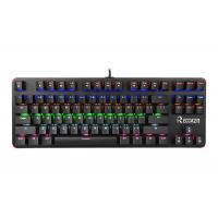 China Pc Gaming Portable Mechanical Keyboard 87 Keys Blue Switch With Backlit on sale