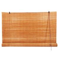 China Hand Made 1.5m Height Natural Bamboo Roller Blinds Shade Solar Control Decoration on sale
