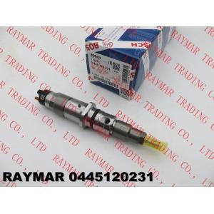 China BOSCH Genuine common rail injector 0445120059, 0445120231 for Cummins 4945969, 3976372, 5263262 supplier