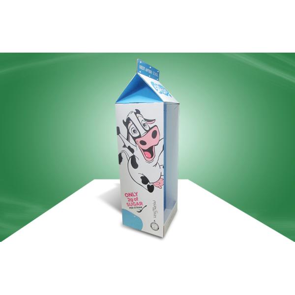 Présentoirs de plancher de carton de Walmart POP avec des crochets, pliables