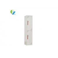 China 0.5mm-1.0mm Steel Office Storage Lockers  Two Door Metal Locker rustproof on sale