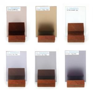Building Architecture Colored Laminated Glass With 0.38mm PVB Thickness