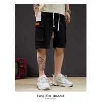 China Straight Wide Leg Men Streetwear Shorts Polo Cargo Shorts on sale