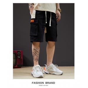 China Straight Wide Leg Men Streetwear Shorts Polo Cargo Shorts supplier