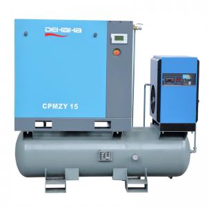 Stationary 16bar Low Noise Variable Speed Type Compresor 11kw Screw Air Compressors 15hp Air Compressor for Sale