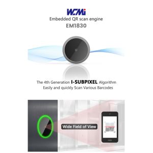 China A EM1830 1D 2D CMOS Large View Angle QR Code Embedded Engine Reader Module for Kiosk wholesale