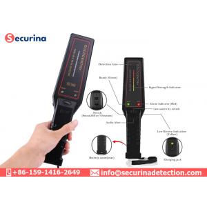 9V Battery Hand Held Security Detector Signal LED bar Mobile Security Wand GC-1002