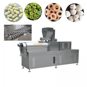 China ABB Relay Powered Puffed Snacks Chips Food Making Machine With Video Outgoing Inspection supplier
