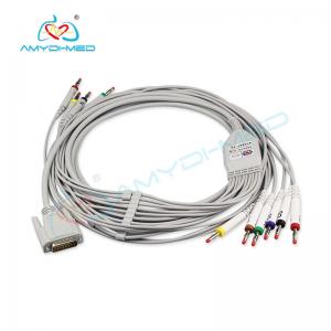 China 10 Lead ECG Cable , GE - Marquette Dash Pro 4000 Patient Cable For ECG Machine supplier