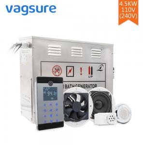 China AC 110V/220V Steam Sauna Equipment 304 Stainless Steel Material LCD Display Screen Control wholesale