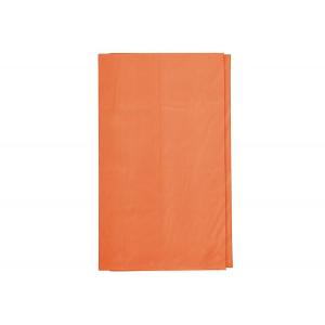 Orange - Disposable Plastic Table Cover Waterproof 54 x 108" Square Table Cloth for Square Tables