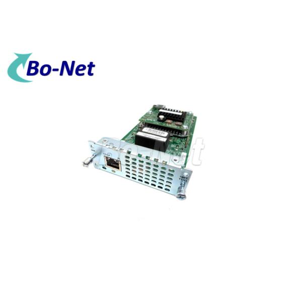China Le tronc de quatrième génération Cisco expriment la carte, carte de NIM-1MFT-T1/E1 Cisco Gigabit Ethernet supplier