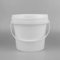 China 5L PP Polypropylene Small Chemical Bucket Round With Handles on sale
