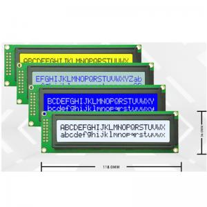 24 Characters 2 Lines 24x2 Character LCM Module 5V FSTN Blue/Grey Mode AIP31066 Or Equivalent Controller IC