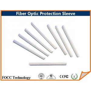 Pre-Shrunk Heat Bonded Fiber Optic Protection Sleeve / Fusion Splice Sleeves