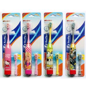 2X"AA"battery Toothbrush Companies Kid Electric Toothbrush with Dupont nylon