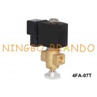 China Coal Gas LPG Natural Gas Brass Solenoid Valve With Manual Override on sale