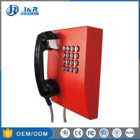 China Bank Vandal Resistant Telephone Industrial Handset Telephone With Full Keypad on sale