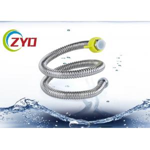 F1/2"  Explosion Proof Stainless Steel Brass Screw 360° Flexible Adjustable Corrugated Pipe For  Water Tube 40cm Longth