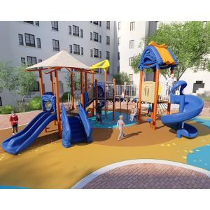 China LLDPE Children Plastic Playground Slide For Physical Fitness Anti Cracking wholesale