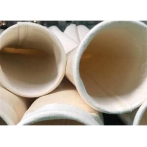 China Non Woven Nomex / Aramid Filter Bag Industrial Dust Bag Abrasion Resistance supplier