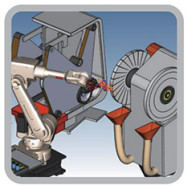 China Fanuc Kuka Abb Robot Programming Software Automatically Avoiding Singularity wholesale