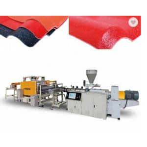 Glazed Roof Tile PVC Sheet Extrusion Machine Automatic Forced Feeding System