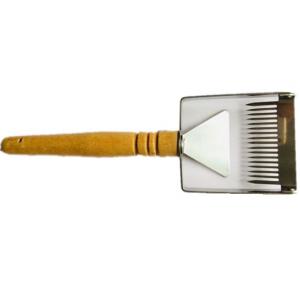 Beehive Brush Honey Uncapping Tools , 17 needles wooden handle uncappping fork Special offer