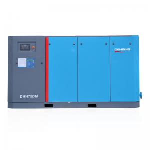 China PM Two Stage Screw Air Compressor 100Hp 8 Bar IP65 Energy Saving supplier