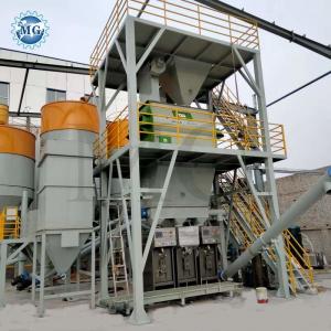 China Wall Putty Tile Glue Adhesive Making Machine Sand Cement Mixer 100KW 12m supplier