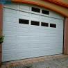 China PU Foaming Galvanized Steel Overhead Garage Door IP55 With Windows wholesale