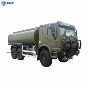 China Capacity 20000L SINOTRUK HOWO 6x6 336hp All Wheel Drive Diesel Tanker Truck supplier