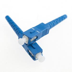 Simplex Fiber Optic Connectors , 0.9mm Multimode SC Connector Low Insertion Loss