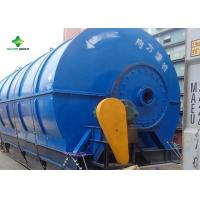China ISO Small Waste Tyre Pyrolysis Machine 5 Ton Environmental Friendly Plastic Waste To Oil on sale