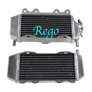 China 4 Rows Aluminum Motorcycle Race Radiators High Performance Air Tightness Tested supplier