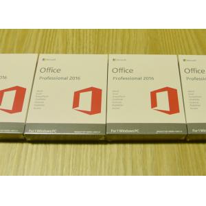Office 2016 Pro Fpp 64Bit Full Version Product Key Standard Retail Box