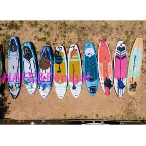 China Standing Water Inflatable Surfboard 18 Psi Fashion Lightweight Custom Pattern supplier