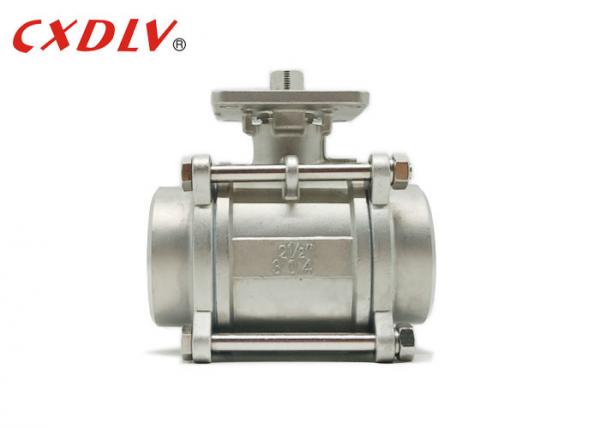 CF8M 1000wog Hydraulic BSPT 1 2 Inch Threaded Ball Valve Price Stainless Steel