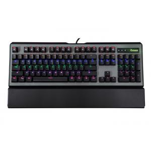 Ergonomic RGB Mechanical Keyboard With palm-rest and multimedia Function For Gaming