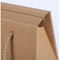 China Custom Bottle Cardboard Packing Boxes , Wine Paper Packaging Box for Carry on sale