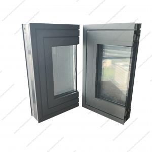 China Aluminum Guide Rail Broken Bridge Structure Glass Window Frame High Temperature Resistant Profile supplier