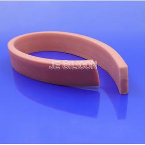 China 80A Anti UV Extruded Silicone Sponge Rubber Strips supplier