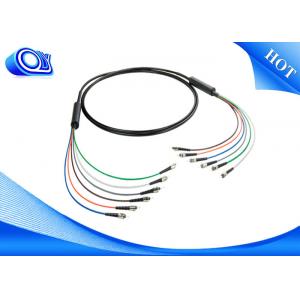 China ST / Fiber Optic Armored Cable / Armored Fiber Optic Patch Cable , 6 Core Armoured Fiber Optic Cable supplier